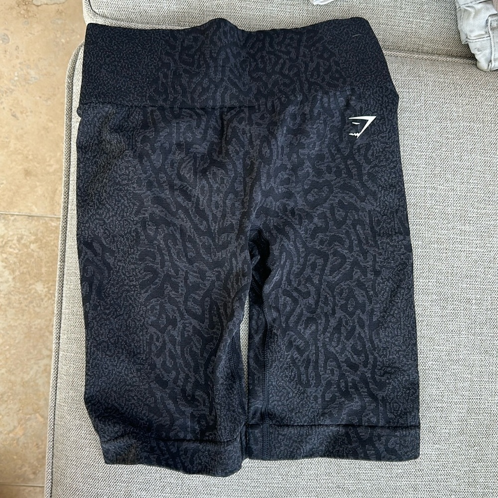 Gymshark Leopard Print Biker Shorts